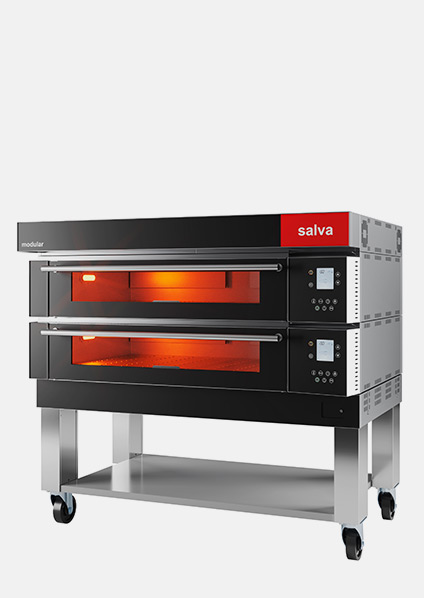 Horno ''SALVA' Kwik-co K-5+H con Soporte Inox. Pastelería Panadería